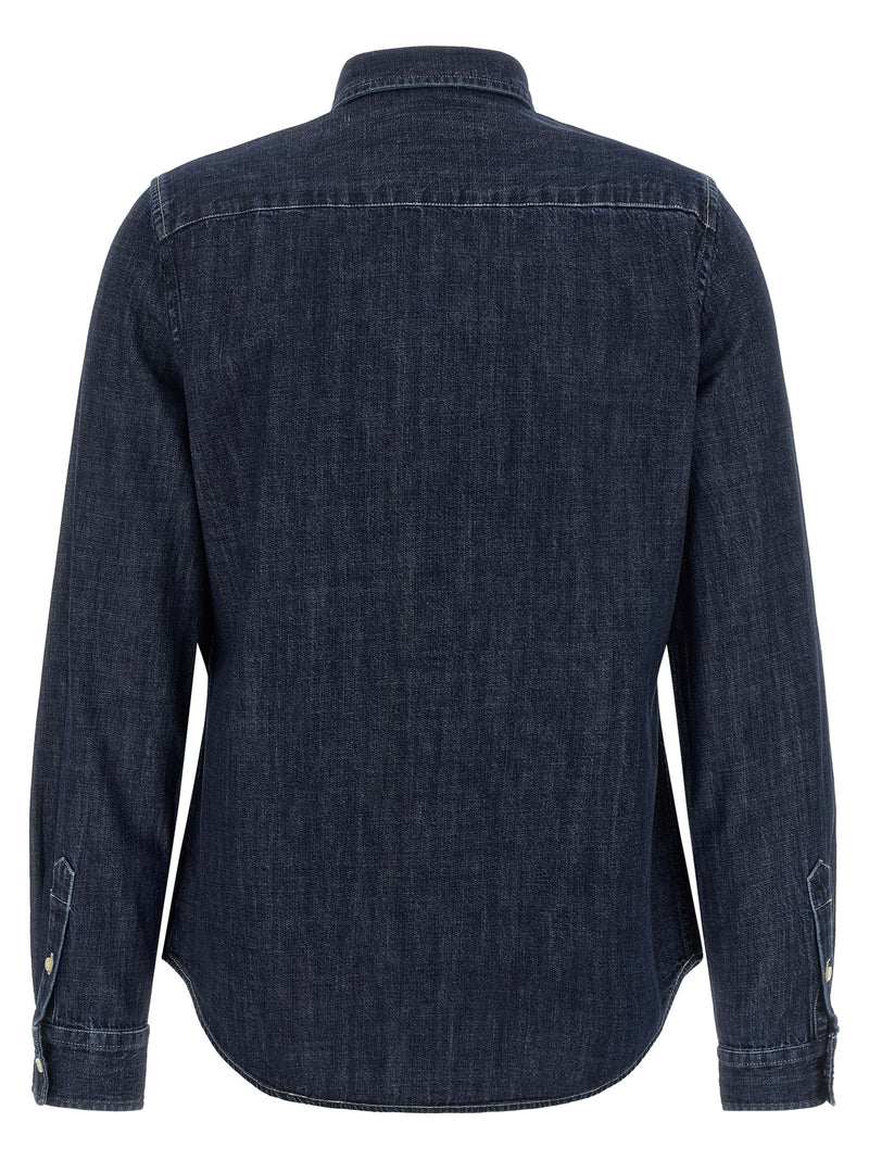 Polo Ralph Lauren Blue Cotton Blouse for Women