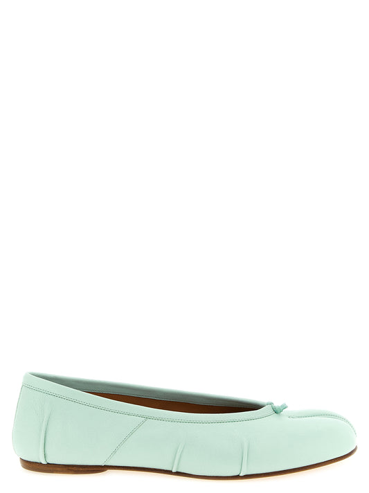 Maison Margiela Bicolor Lamb Leather Tabi Ballet Flats