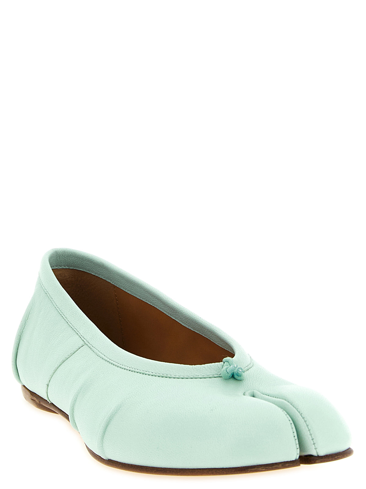 Maison Margiela Bicolor Lamb Leather Tabi Ballet Flats
