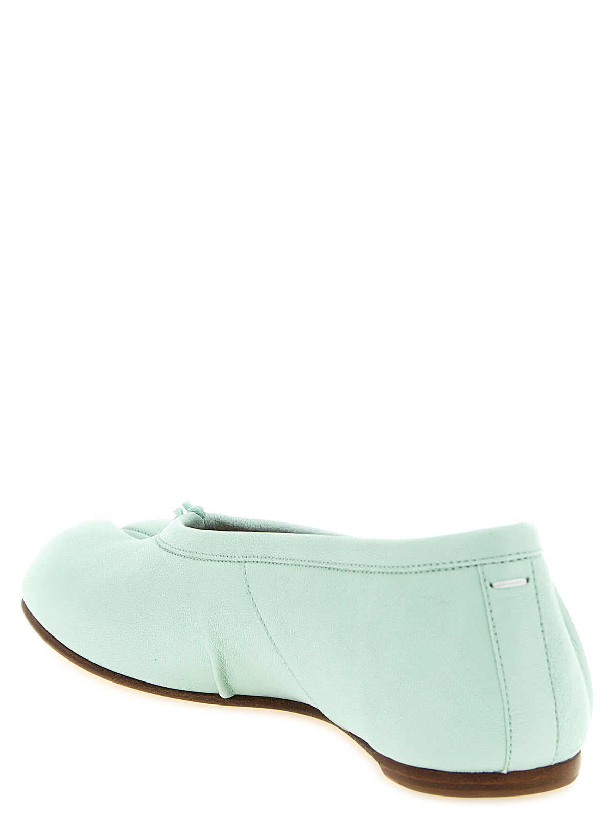 Maison Margiela Bicolor Lamb Leather Tabi Ballet Flats