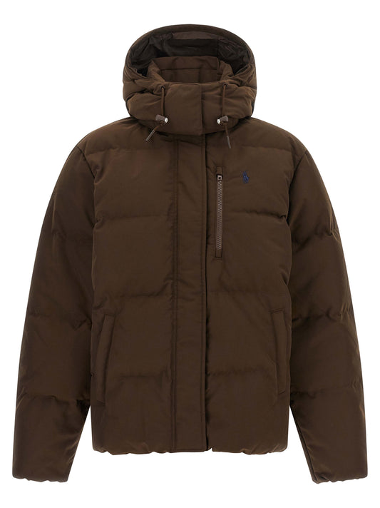 Veste longue Polo Ralph Lauren en polyester marron