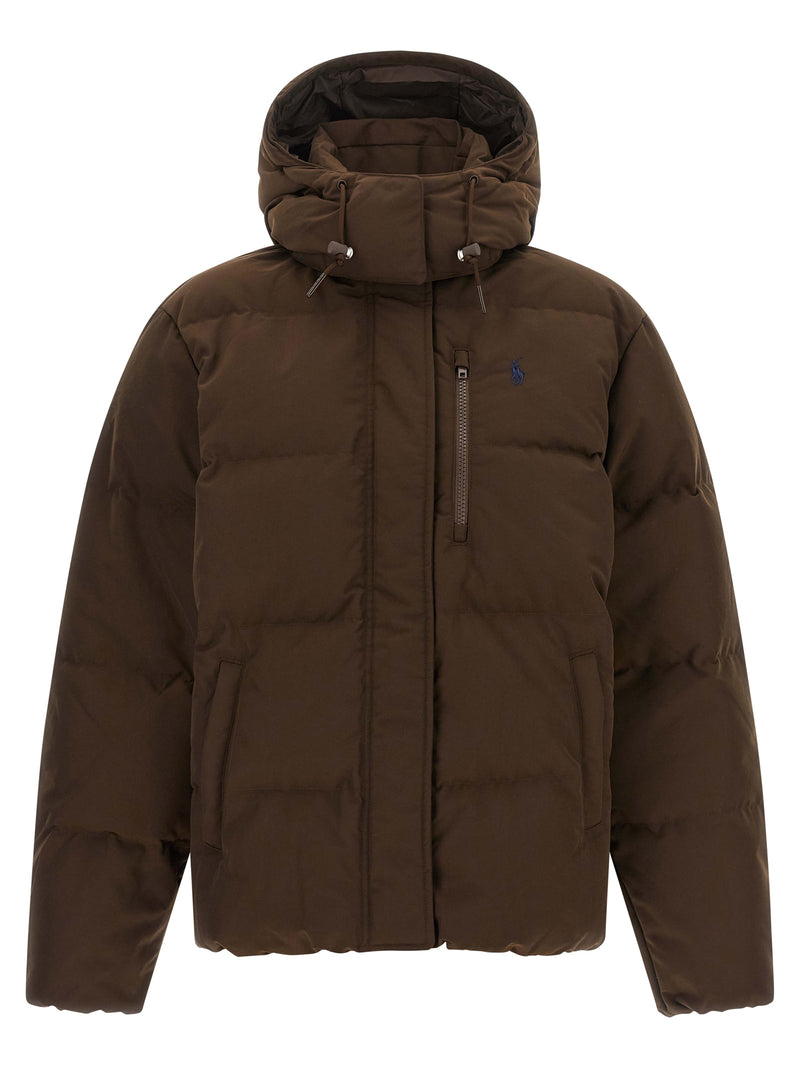 Veste longue Polo Ralph Lauren en polyester marron