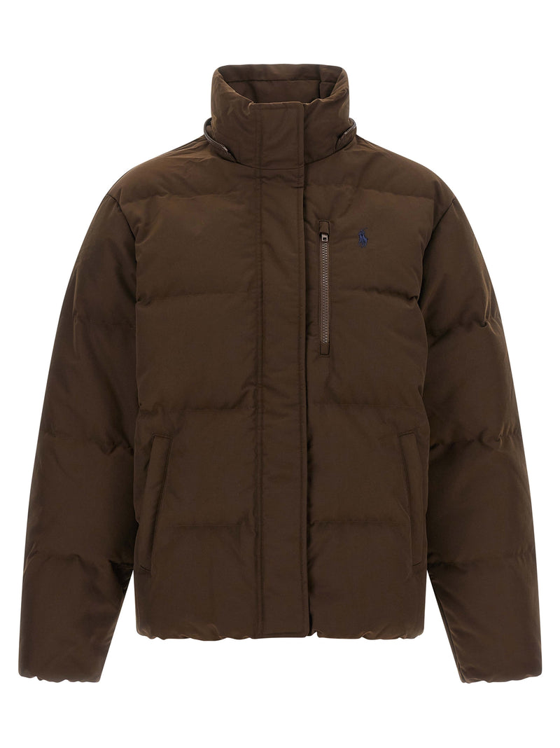 Veste longue Polo Ralph Lauren en polyester marron