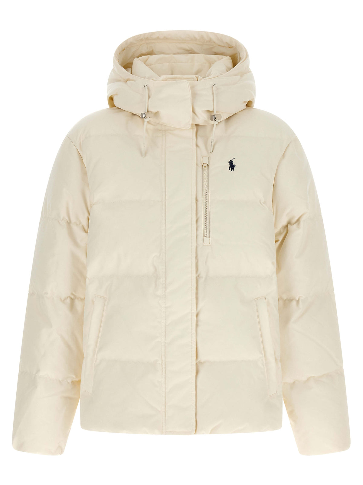 Polo Ralph Lauren Carly White Polyester Full-Length Jacket