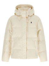Polo Ralph Lauren Carly White Polyester Full-Length Jacket