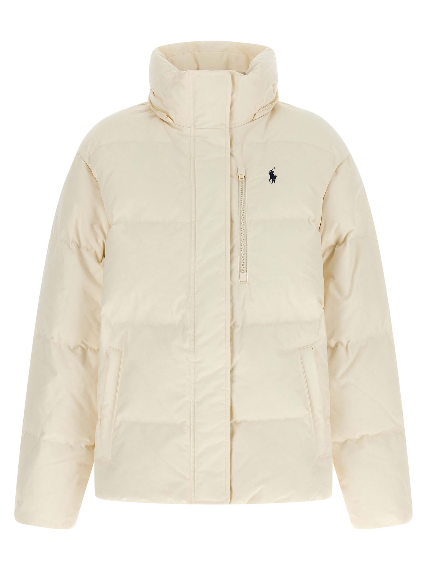 Polo Ralph Lauren White Polyester Full-Length Jacket
