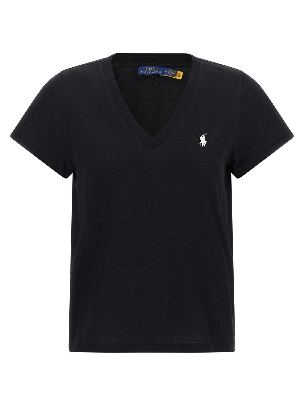 Polo Ralph Lauren Black Cotton T-Shirt
