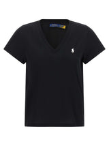 Polo Ralph Lauren Black Cotton T-Shirt