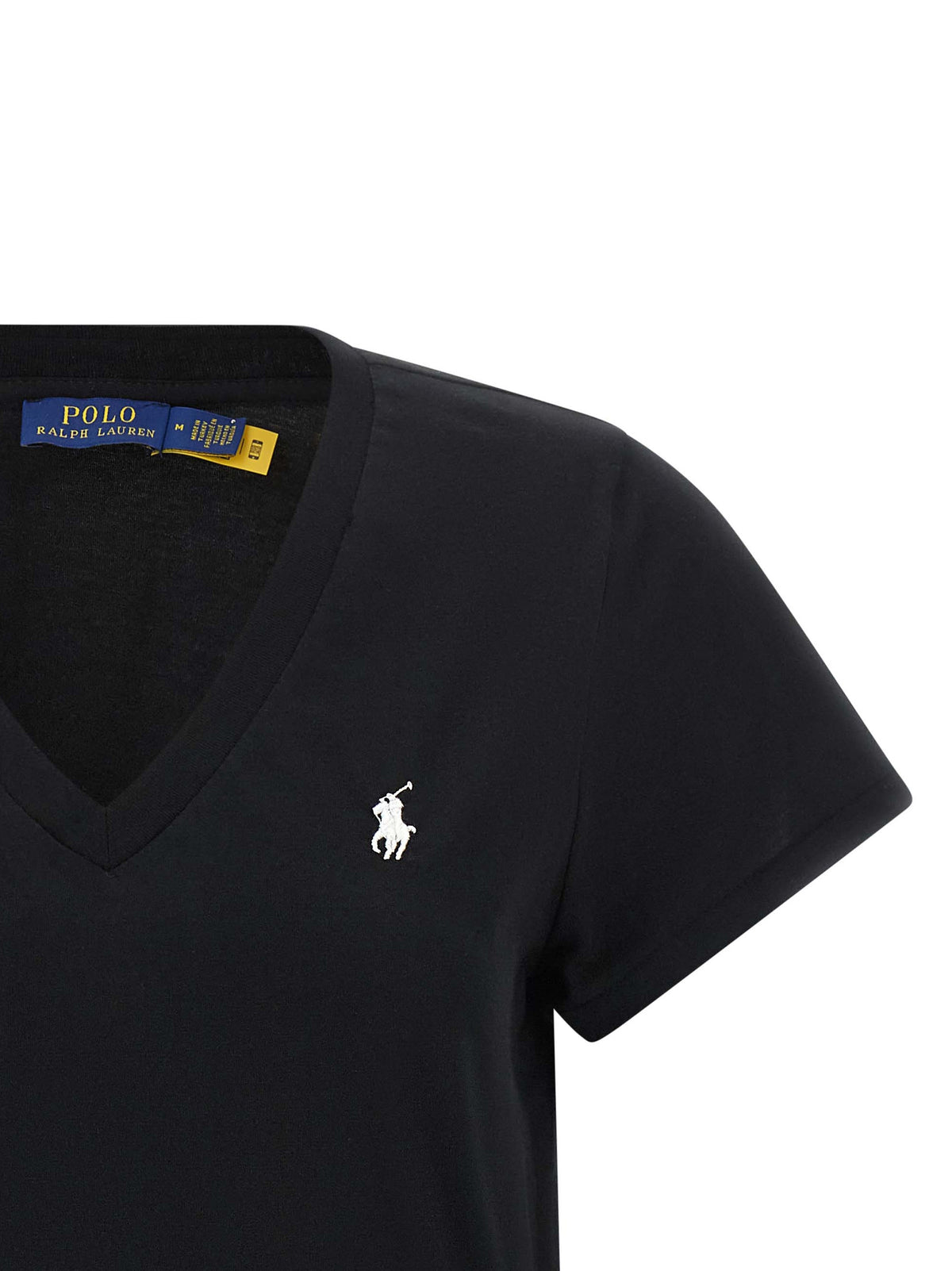Polo Ralph Lauren Black Cotton T-Shirt