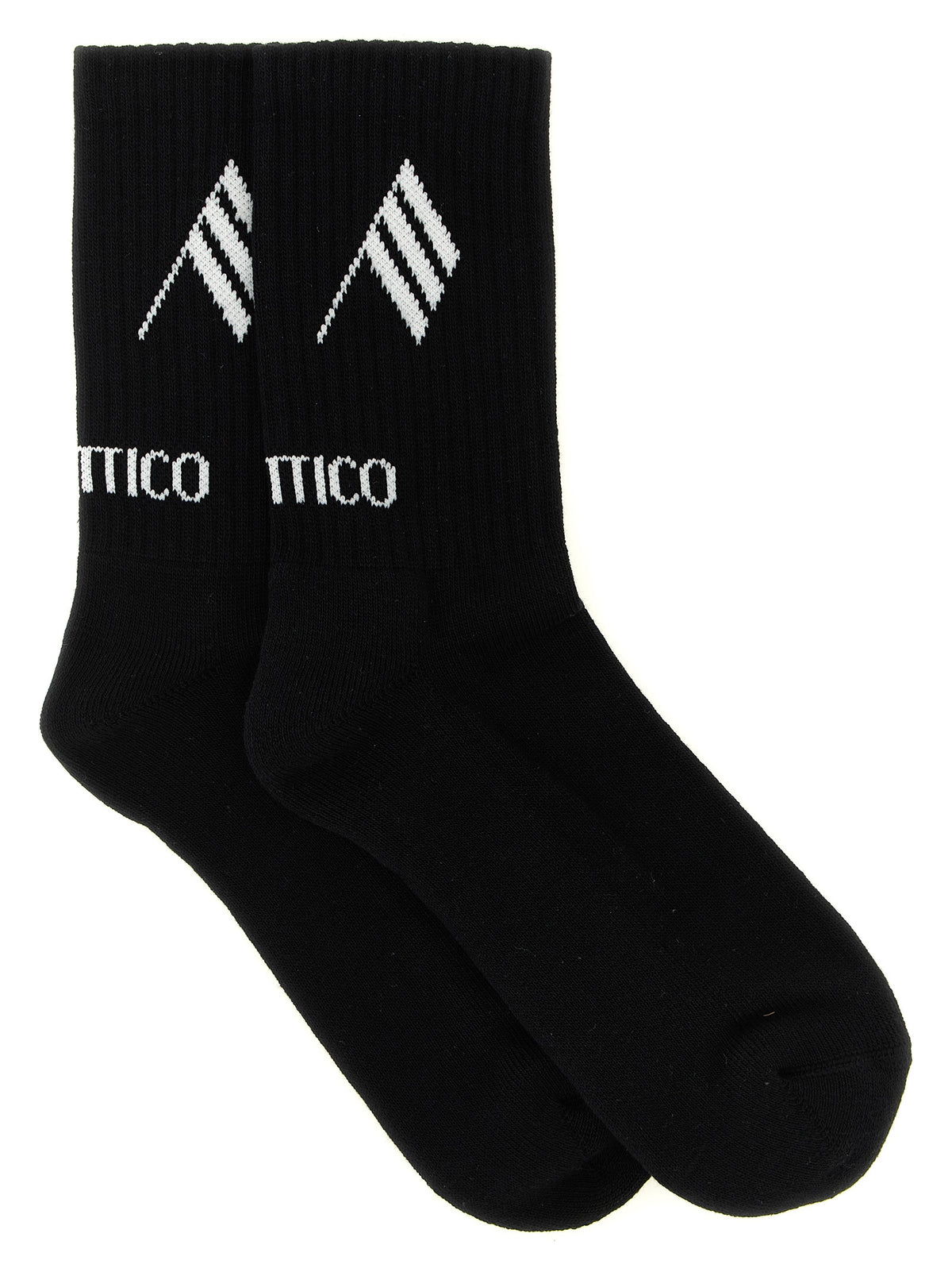 The Attico Bicolor Cotton Socks for Women