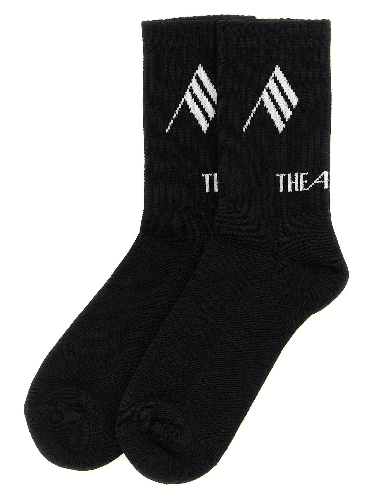 The Attico Bicolor Cotton Socks for Women
