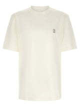Brunello Cucinelli White Cotton T-Shirt - Luxury Everyday Wear