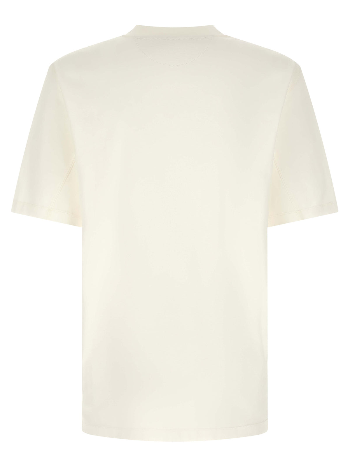 Brunello Cucinelli White Cotton T-Shirt - Luxury Everyday Wear