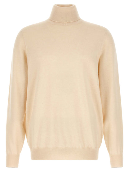 Brunello Cucinelli White Cashmere Cardigan