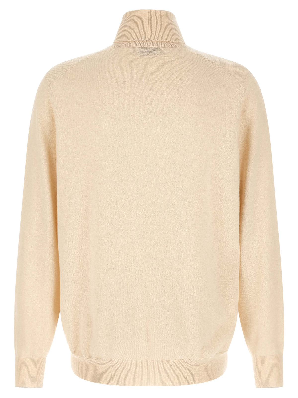 Brunello Cucinelli White Cashmere Cardigan for Men