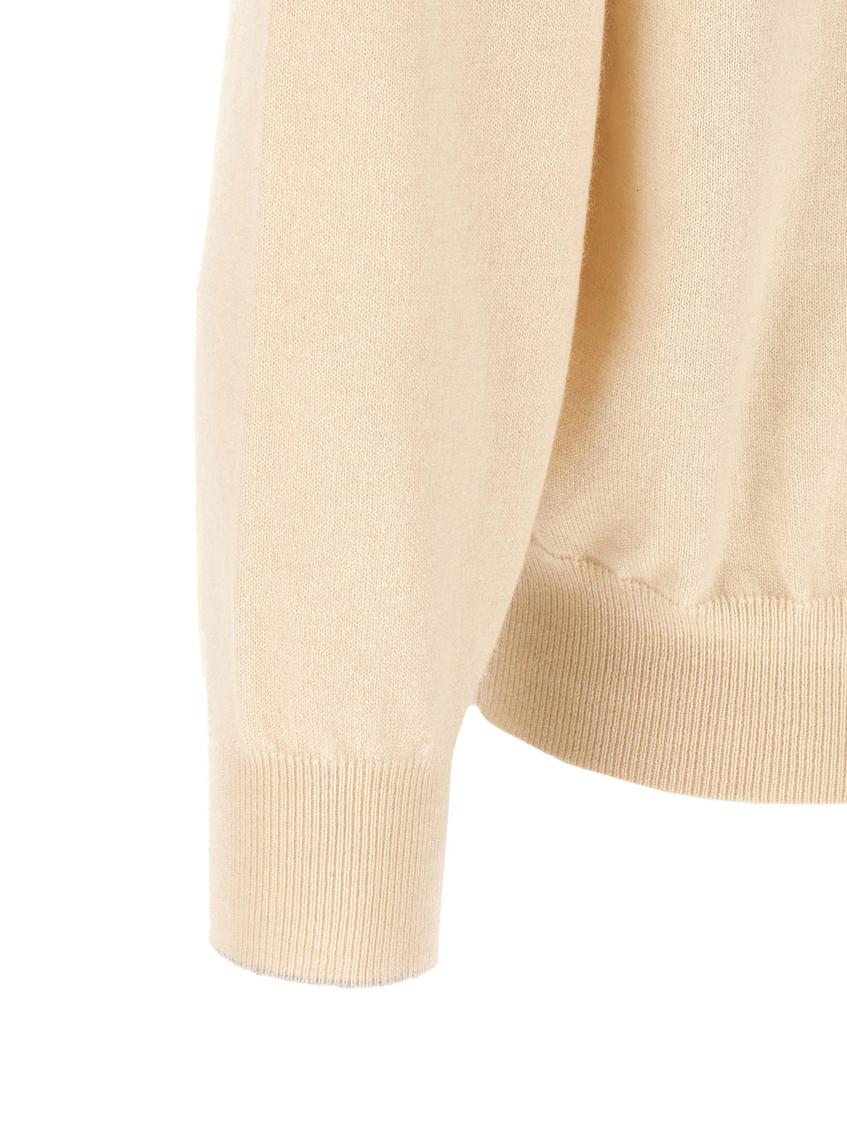 Brunello Cucinelli White Cashmere Cardigan for Men