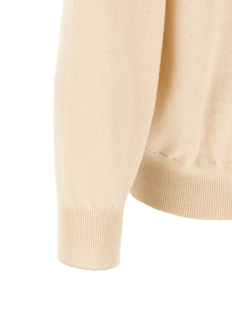 Brunello Cucinelli White Cashmere Cardigan for Men