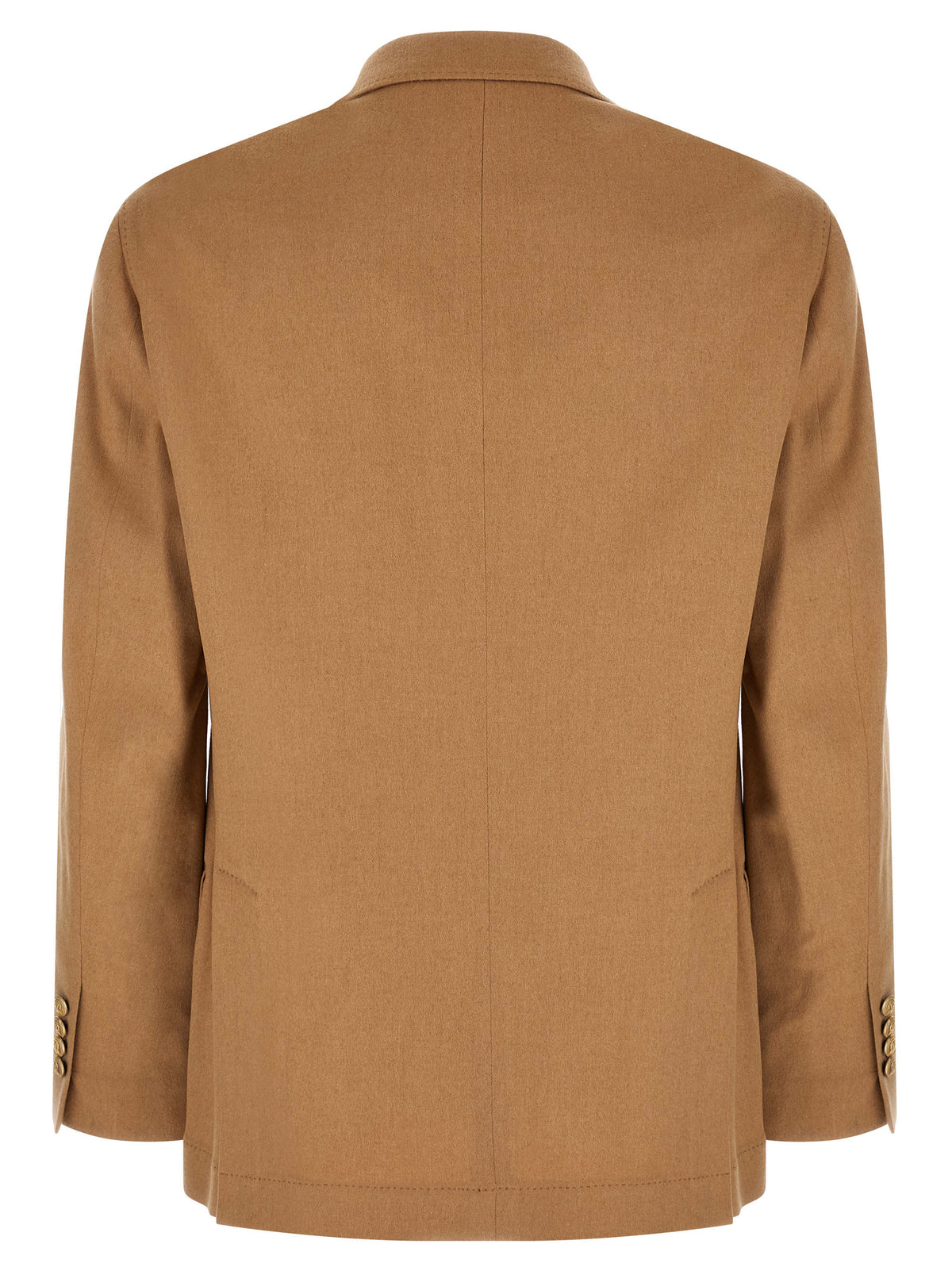 Blazer en Cachemire Beige Brunello Cucinelli