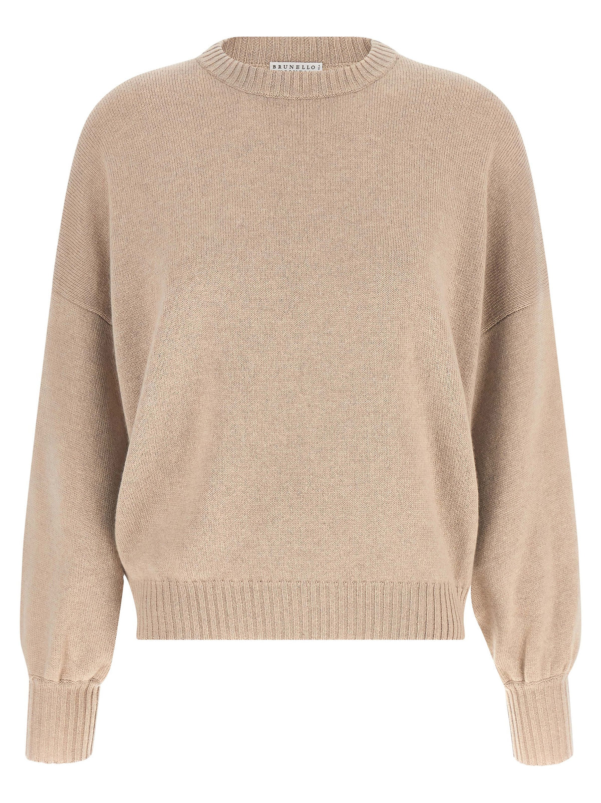Brunello Cucinelli Beige Cashmere Cardigan for Women