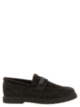 Brunello Cucinelli Brown Calfskin Penny Loafers for Women