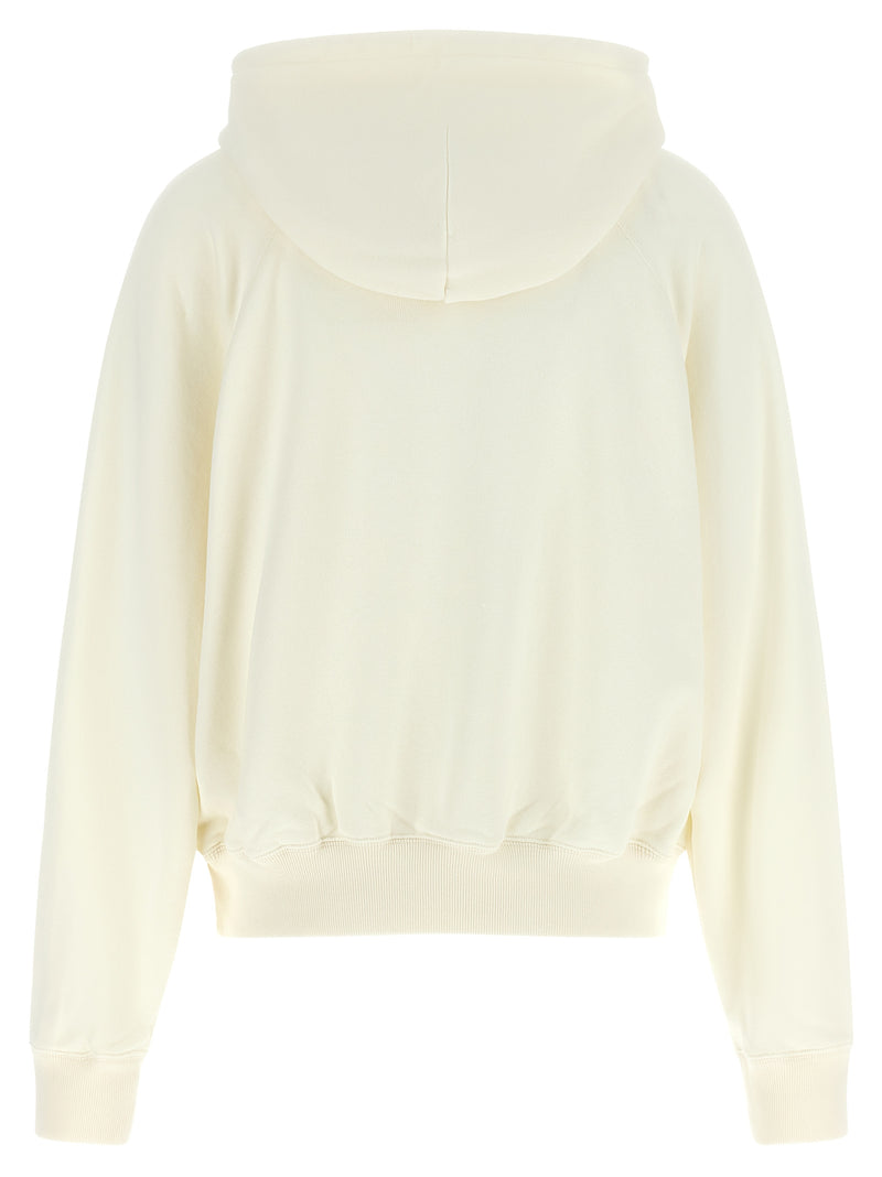 Polo Ralph Lauren White Cotton Sweatshirt with Polo Bear Print