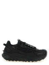 Moncler Trailgrip GTX Black Leather Athletic Sneakers