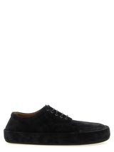 Marsell Cassapelle Black Calfskin Oxfords and Derbies