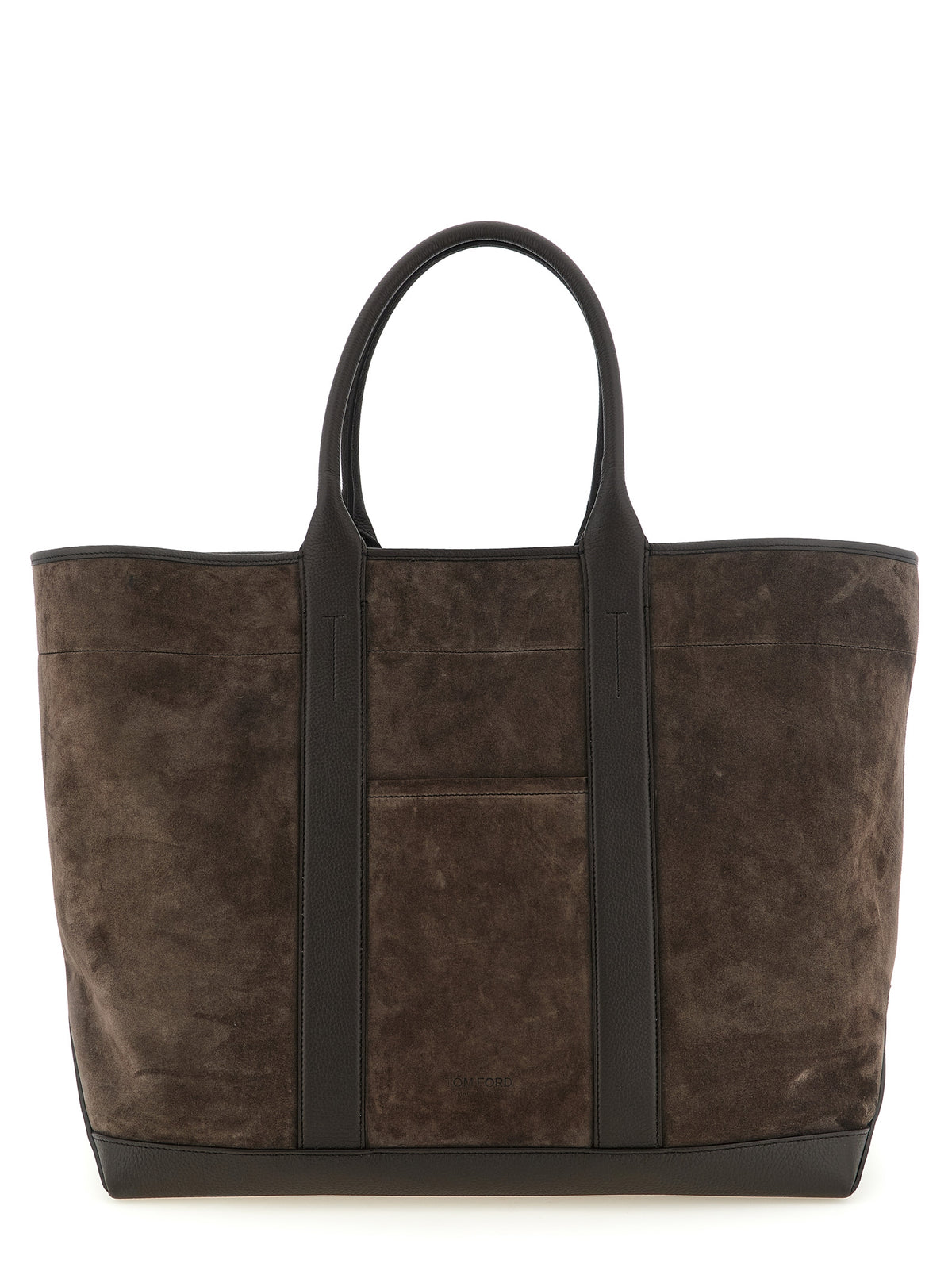 Tom Ford Brown Calfskin Tote Bag - Luxurious Italian Craftsmanship
