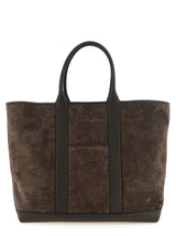 Tom Ford Brown Calfskin Tote Bag - Luxurious Italian Craftsmanship