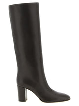 Gianvito Rossi Brown Calfskin Over The Knee Boots