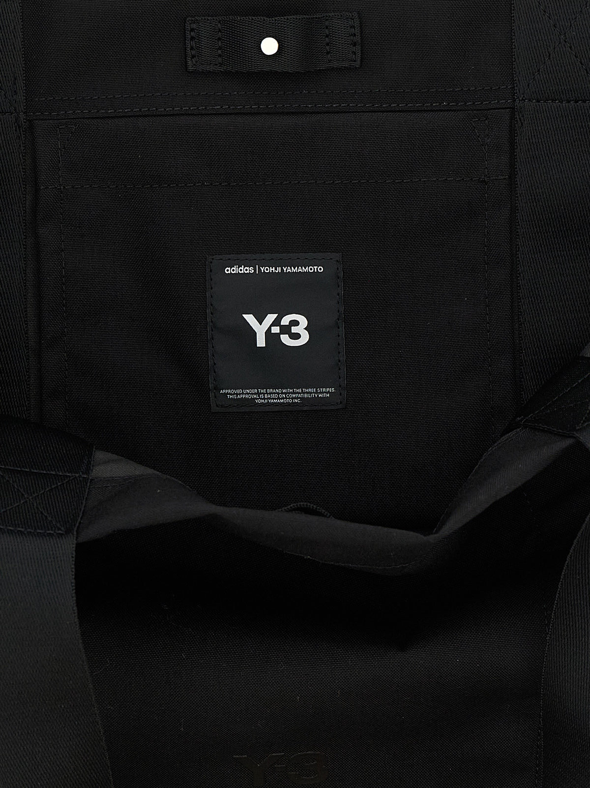 Y-3 Black Polyamide Tote Bag - Urban Utility Redefined