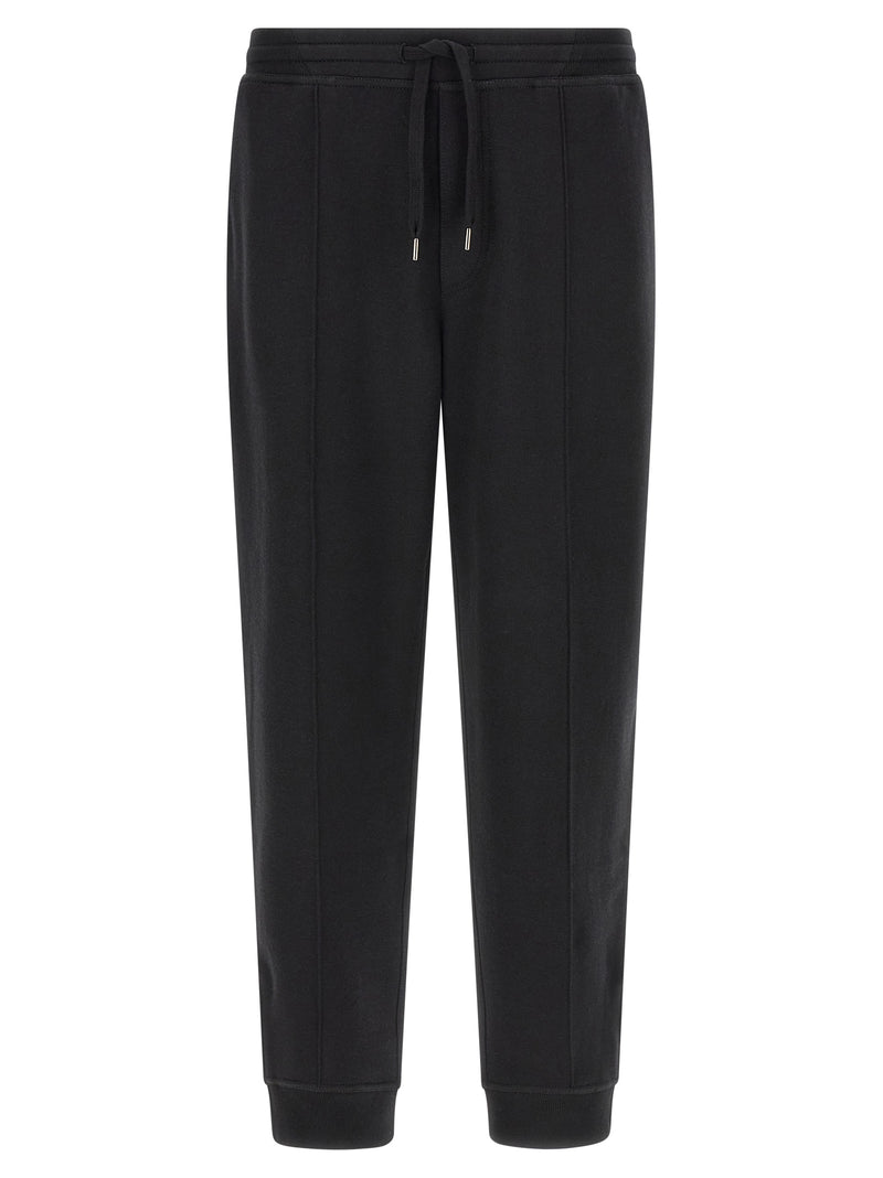 Brunello Cucinelli Black Cotton Joggers - Luxury Sportswear