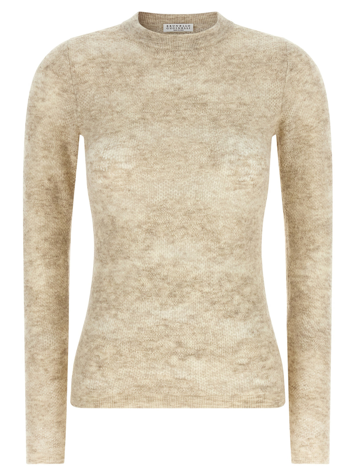 Brunello Cucinelli Beige Silk Cardigan - Luxury Knitwear