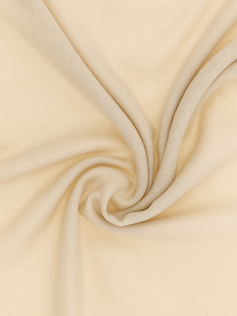 Brunello Cucinelli Beige Cashmere and Silk Scarf