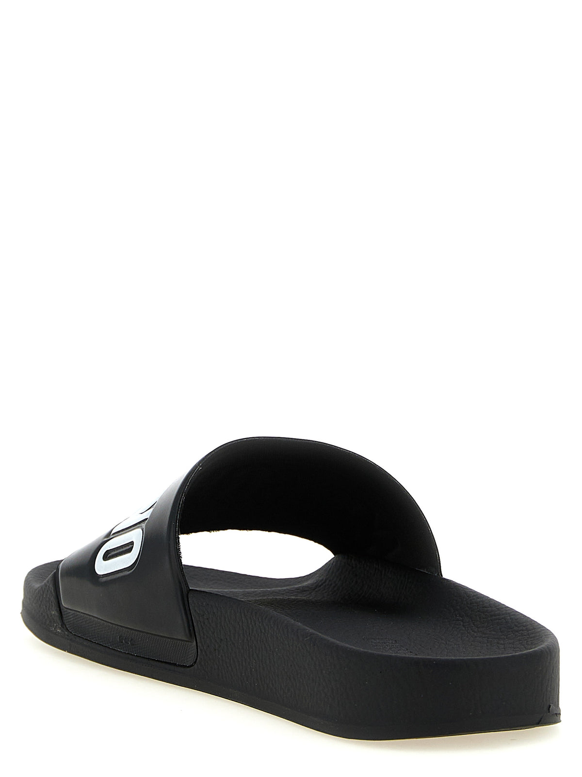 Moschino Bicolor PVC Slides - Essential Comfort and Style