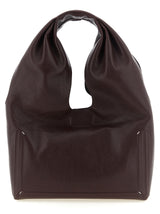Maison Margiela Bordeaux Lamb Leather Shoulder Bag