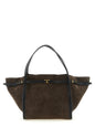 Tod's Brown Calfskin Tote Bag