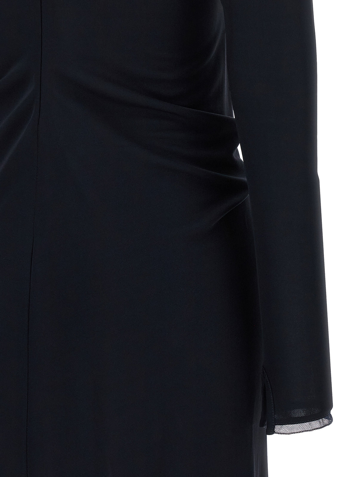 Fabiana Filippi Blue Viscose Long Dress - Elegant and Sophisticated