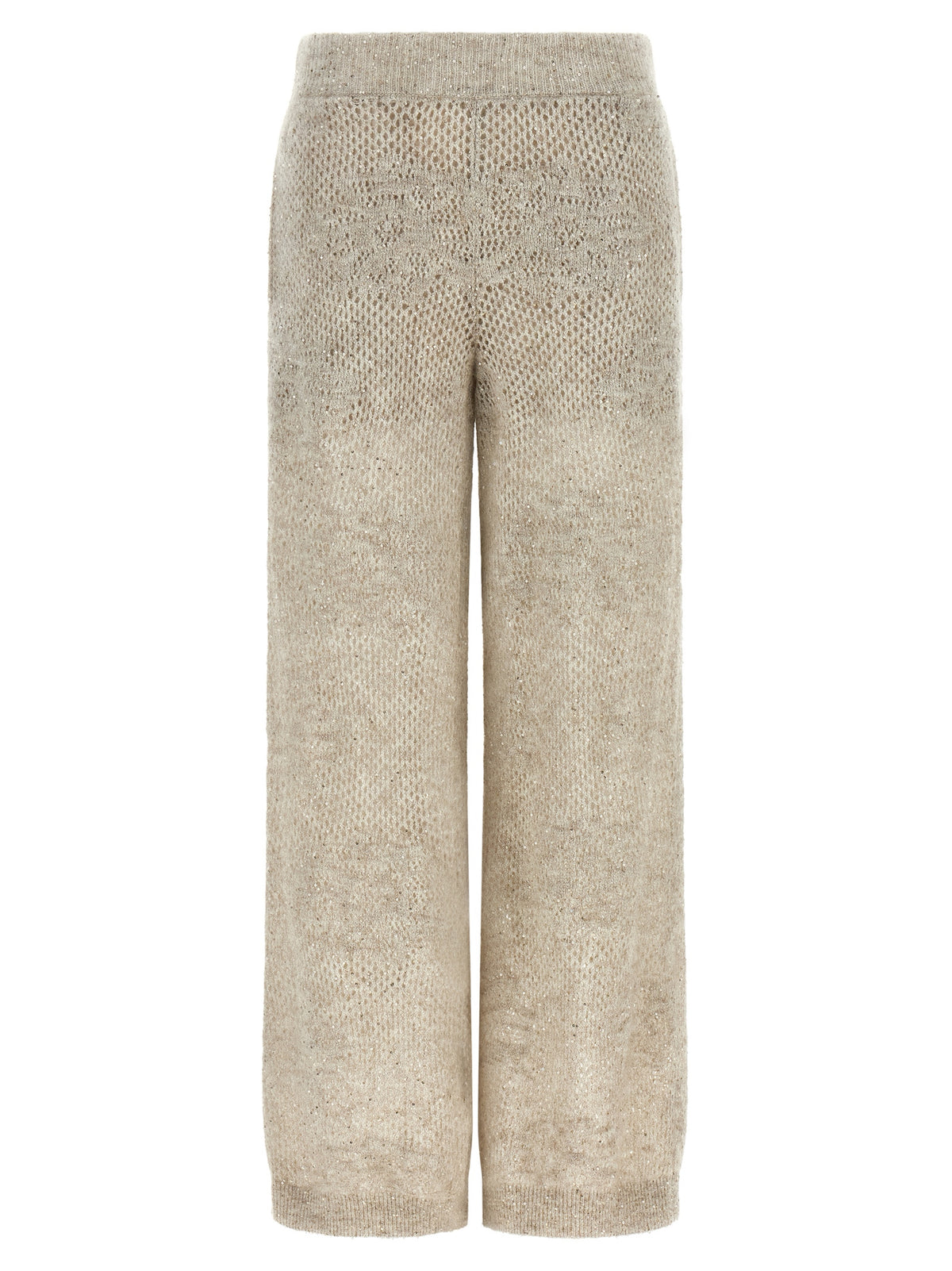 Brunello Cucinelli Beige Nylon Casual Pants for Women