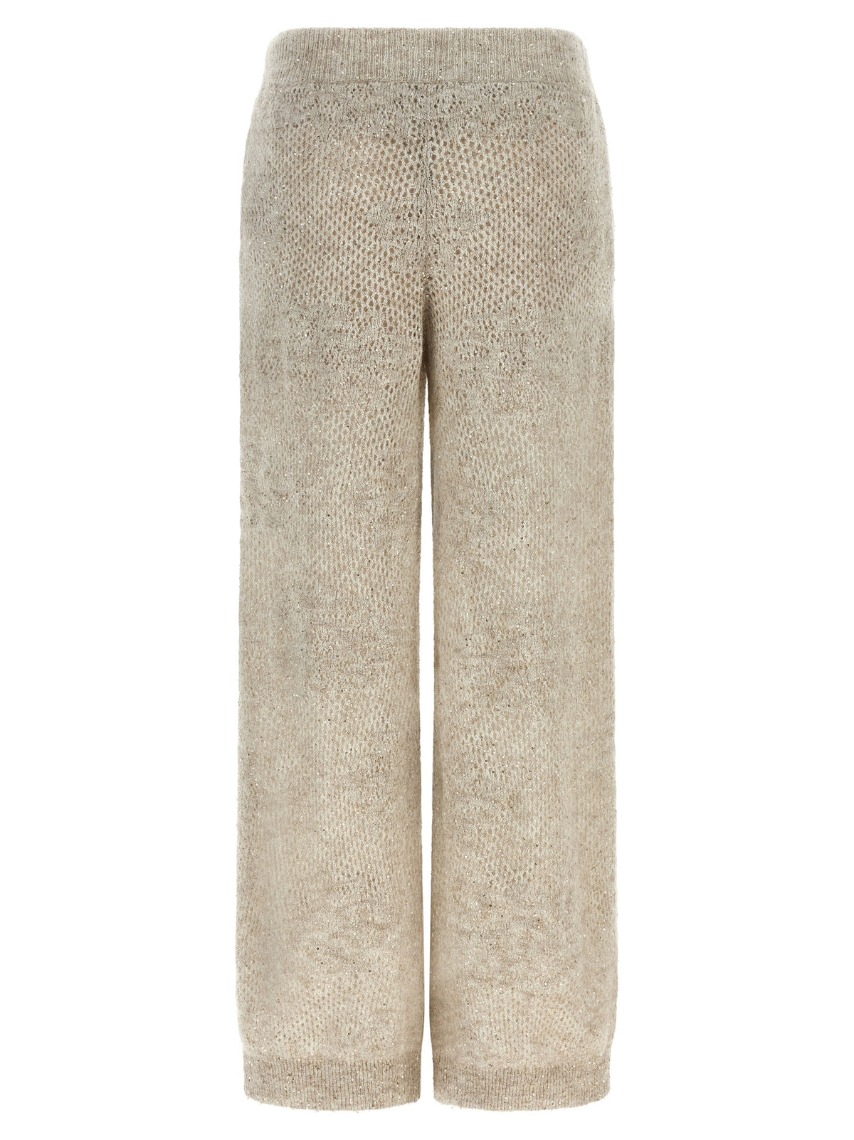 Brunello Cucinelli Beige Nylon Casual Pants for Women