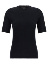 Fabiana Filippi Blue Virgin Wool T-Shirt for Women