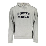 North Sails Grigio Sweatshirt en Coton pour Homme