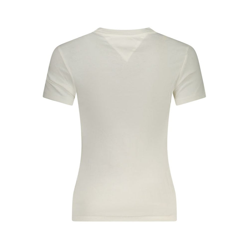 Tommy Hilfiger White Cotton Women's T-Shirt