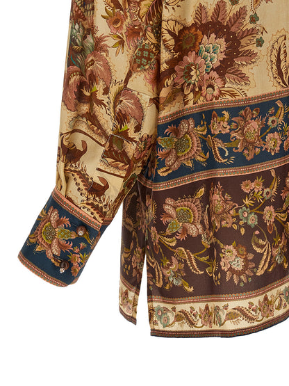 Zimmermann Multicolor Silk Blouse