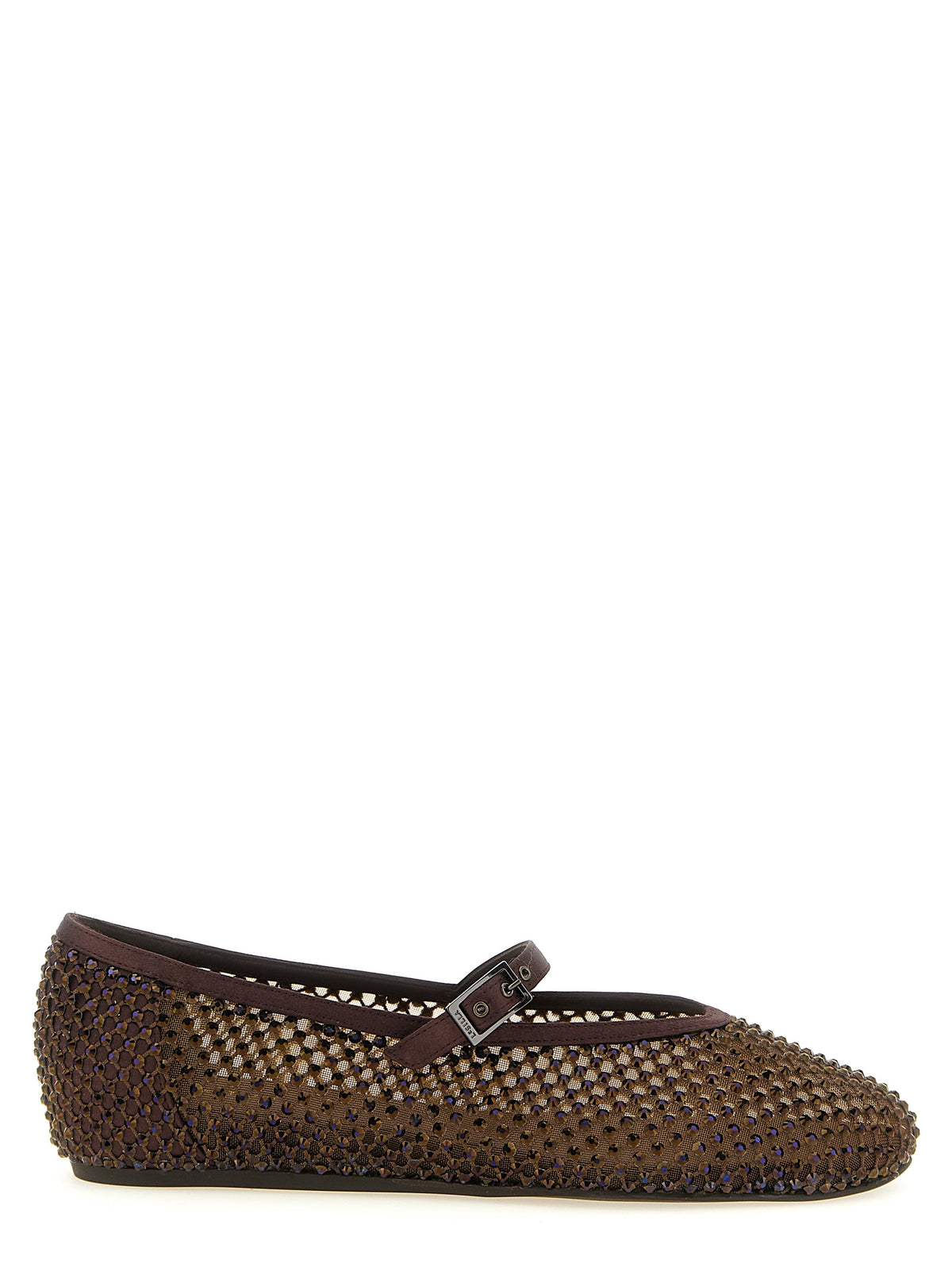 LE SILLA Ballerines en polyamide marron