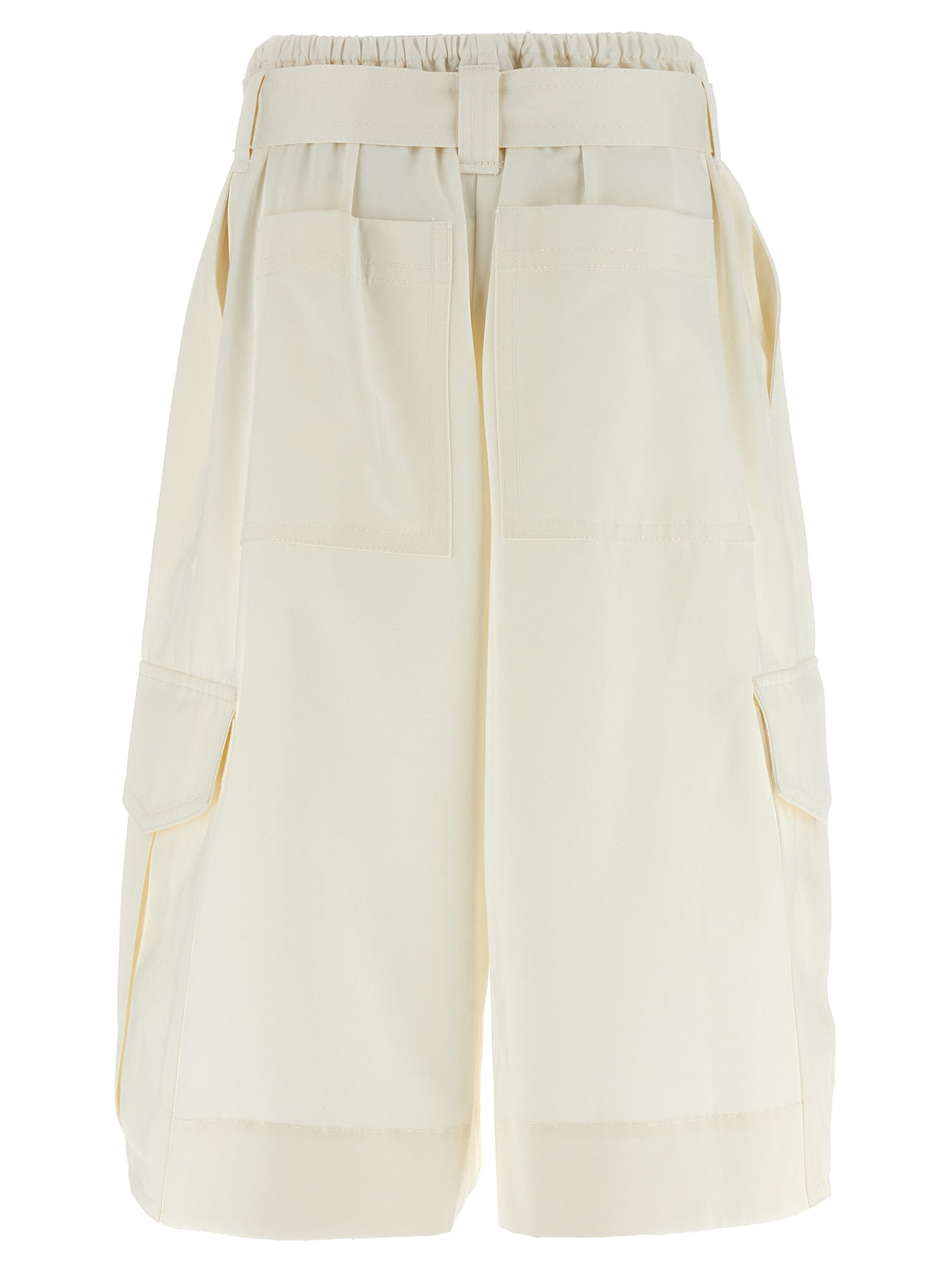 Short Bermuda en coton blanc Zimmermann