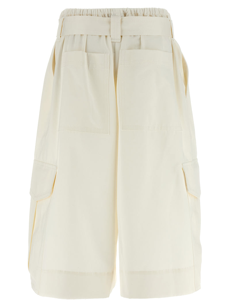 Short Bermuda en coton blanc Zimmermann