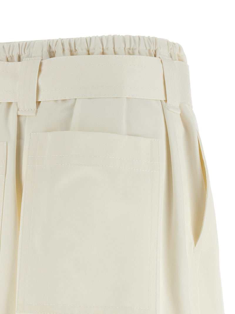 Short Bermuda en coton blanc Zimmermann