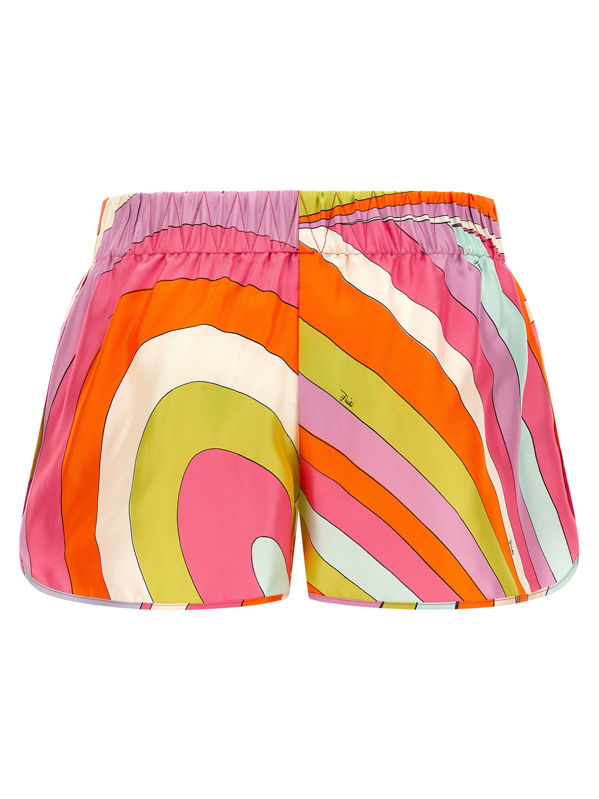 Short en soie multicolore Emilio Pucci