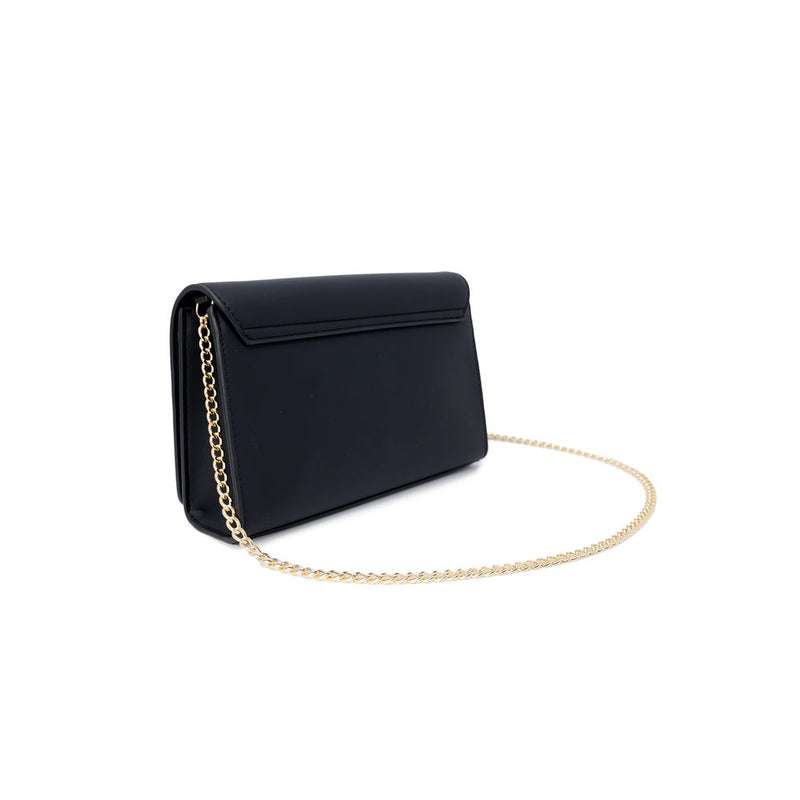 Sac à main en polyéthylène noir Love Moschino